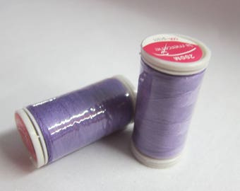 Thread purple 100% polyester 200 m