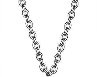 16" 925 Sliver Chain with findings.
