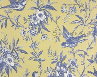 DIGITAL DOWNLOAD Printable ArT Antique Birds – INSTANT Background Print - Scrapbooking Paper Junk Journal Paper Crafts Altered Art DD132