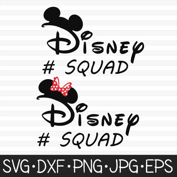 Download Disney Squad Svg Disney Svg Disney Party Svg Mickey mouse Svg