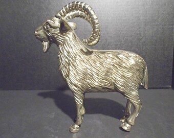 1960-1970 Brass Ram Figurine/Statue