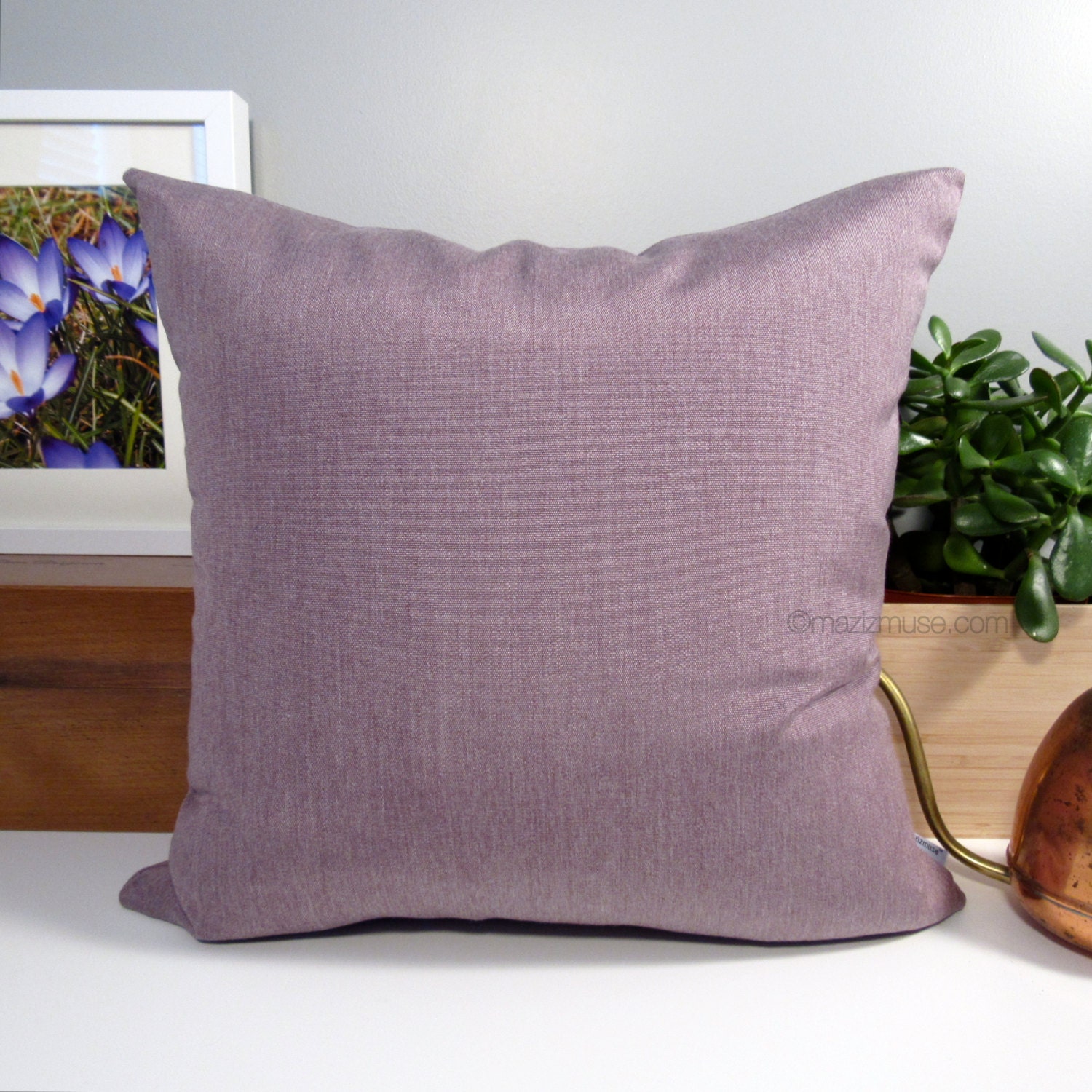 mauve outdoor pillows