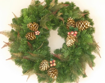 Evergreen Winter Wreath
