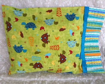 Turtles Travel Pillowcase