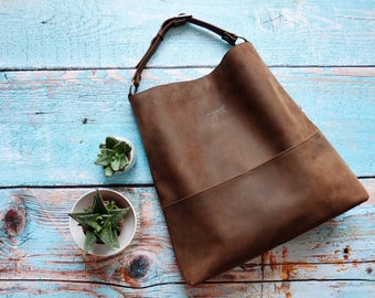 Leather hobo bag, hobo bag, gift for women, genuine leather bag, leather tote bag, hobo, leather hobo, leather shoulder bag, shoulder bag