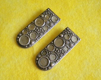 Vintage Czecho - Slovakia Dress Clips or Shoe Clips