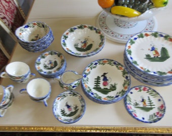 USA BLUE RIDGE Southern Potteries Dinner China