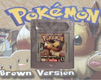 Pokemon Brown Version fan made hack GameBoy Color GBC