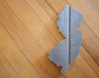 reclaimed pine jersey cutout