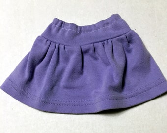 18 inch doll skirt fits American Girl dolls purple doll skirt 19 inch doll clothes