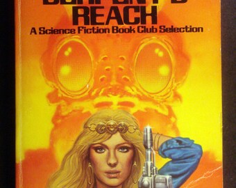 SERPENT'S REACH vintage 1980s SF paperback book
