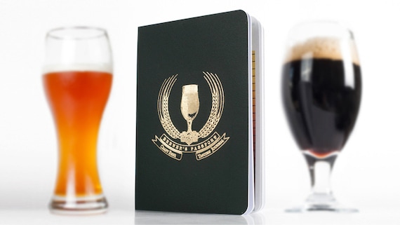 Literally the coolest--a beer passport journal. So awesome.