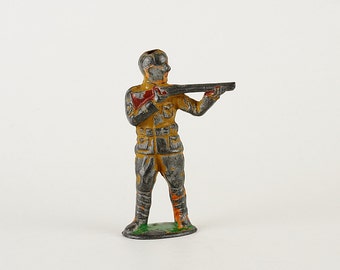 Vintage Barclay Manoil Lead Soldier Toy Rifleman -1930s