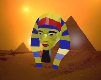 Pharaon's paper mask