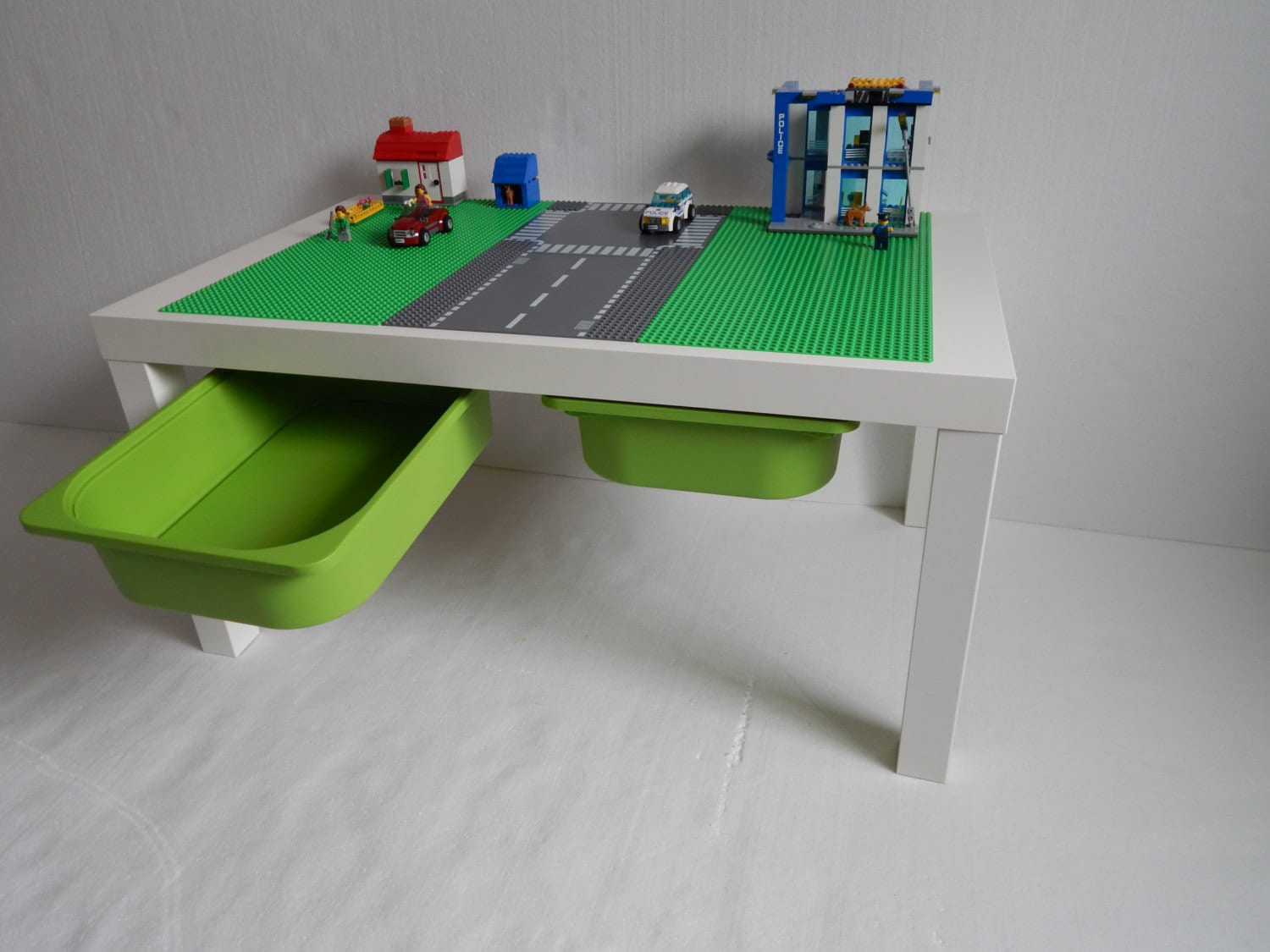 Lego brand promo table