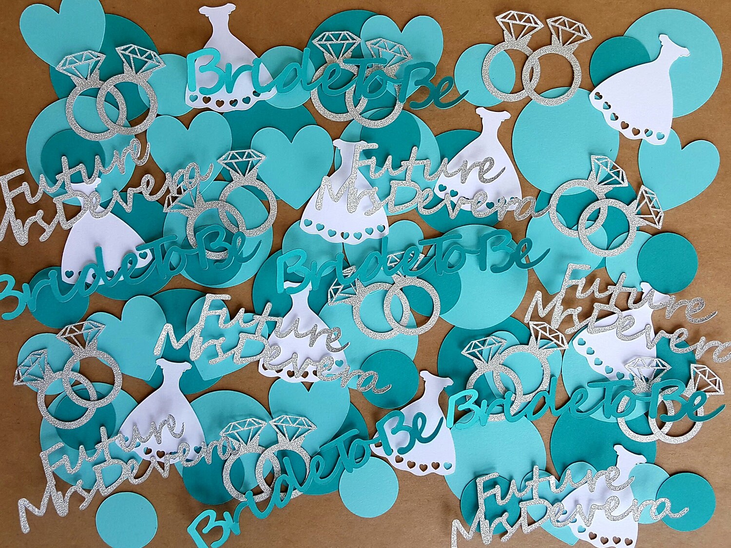 confetti and curves bridal