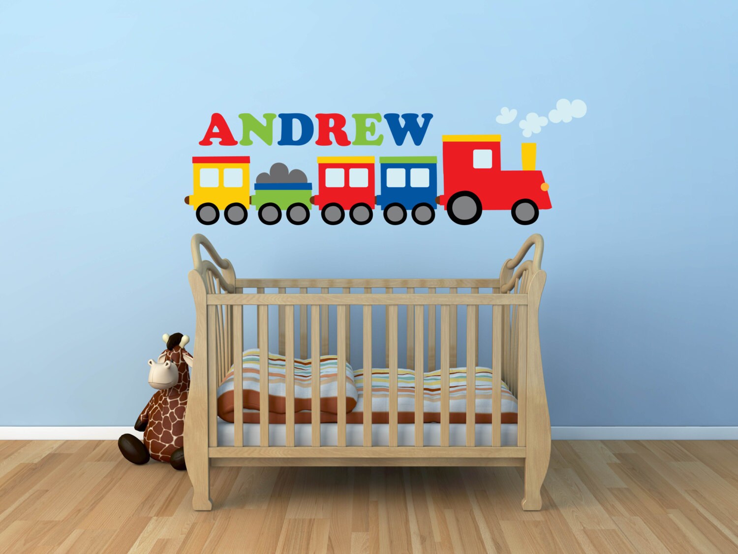 Train Decal Name Decal Wall Decal Name Decal Train Wall