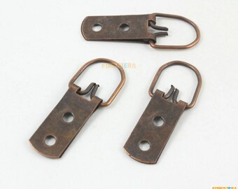 20Pcs Antique Copper Photo Frame Hook Hanging Photo Frame Hanger (PFH52X13)