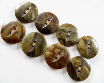 Vintage Celluloid Overlay Buttons