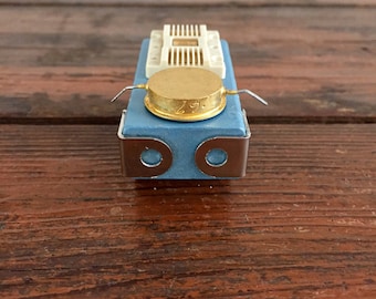 Buggy Beetlebot / Tiny Robot Sculpture / Found Object Art / Assemblage Art / Recycled Robot / Handmade