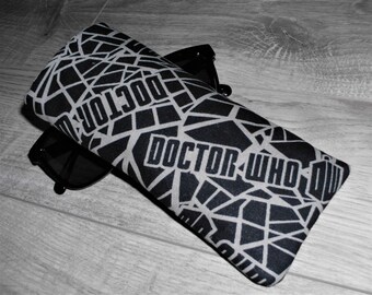 Dr. Who Fabric Sunglasses Case Eyegasses Case Glasses Sleeve