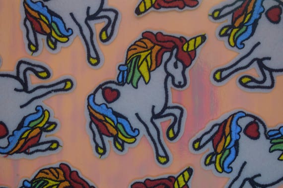 Unicorn Iron on Patch