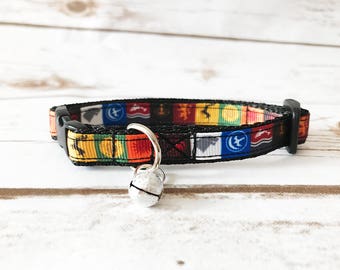 Game of Thrones Houses Sigils - Stark - Lannister - Baratheon - Targaryen Inspired Cat Puppy Small Dog Collar