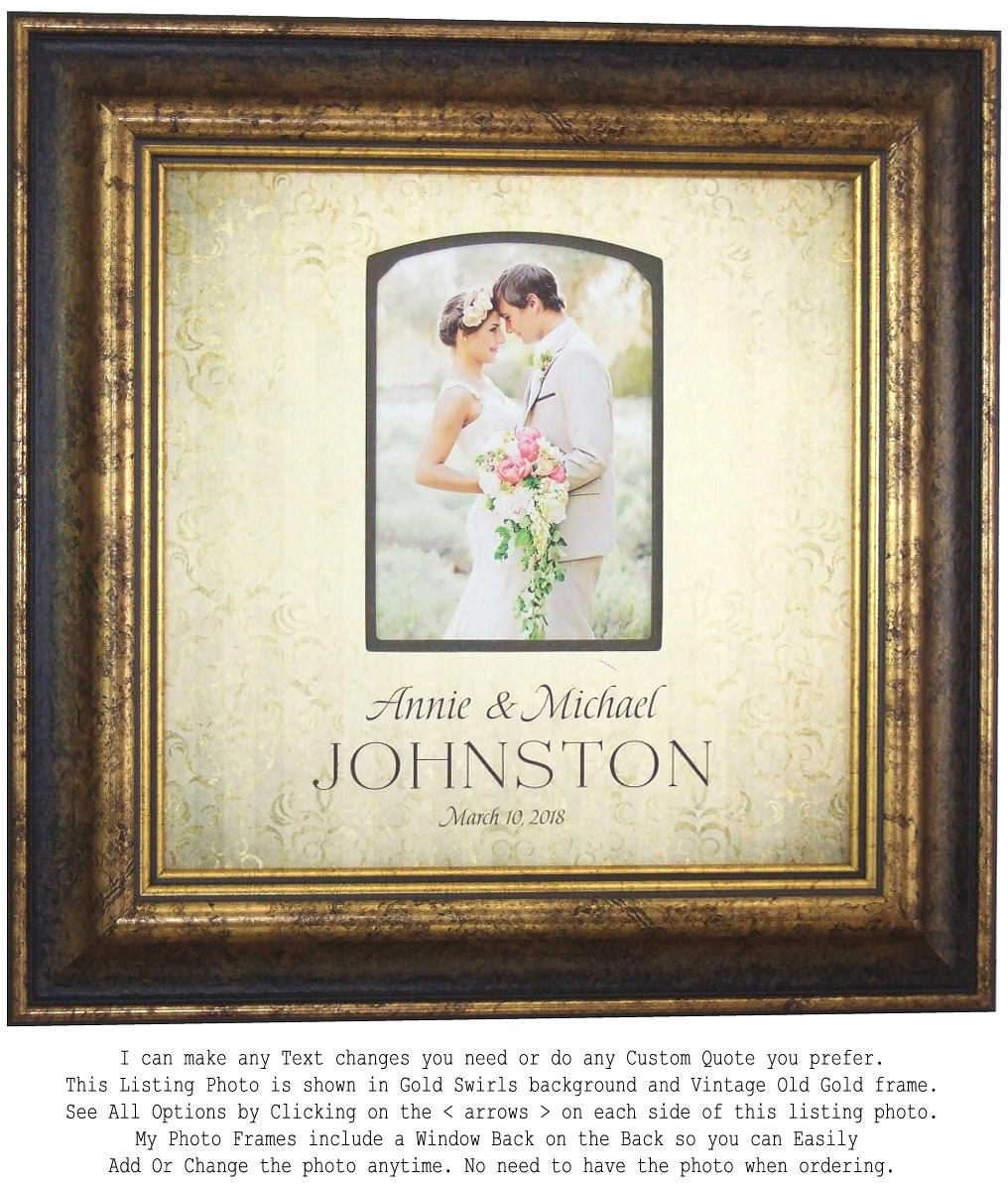 Wedding Gift Bride Groom Wedding Photo Frame Wedding Gift