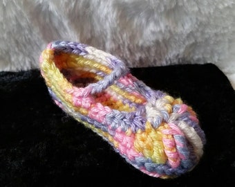 High Top Mary Jane Baby Booties