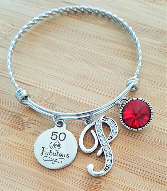 50 Birthday Gift 50 and Fabulous 50th Birthday Gift Birthday Gifts for Her Birthday Gift for Friend Birthday Gifts for Bestfriend