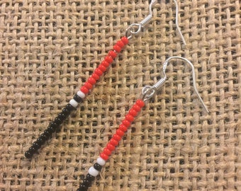 Eastern Woodlandz Beaded Stick Earrings