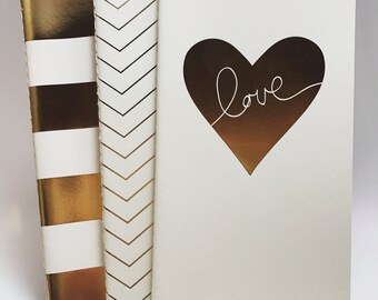 NEW**Fancy Mini Notebooks (set of 3)