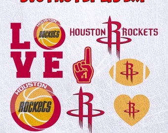 Download Houston rockets svg | Etsy