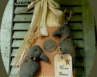 PDF E Pattern INSTANT DOWNLOAD Primitive Crows in the Corn
