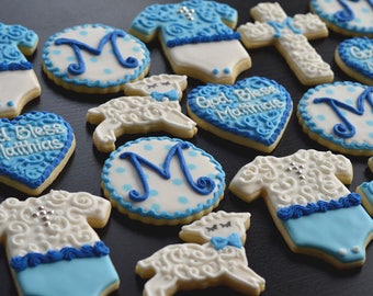 Baptism Sugar Cookies