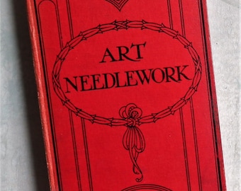 Art Needlework Mrs B. Townend Collins' Useful Books antique embroidery lacemaking