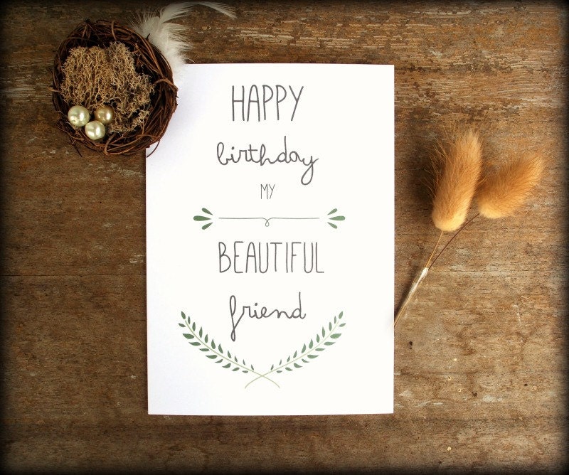 printable best friend birthday card friend birthday card