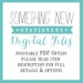 Printable Personalised Stationery - DIY OPTION PDF Files only