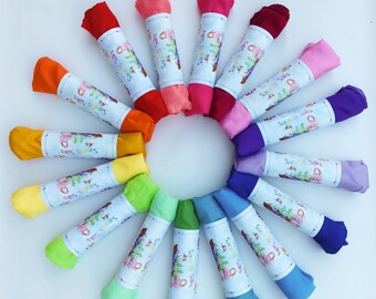 Solid Color Playsilk, 35 x 35 Inch (your choice of color)