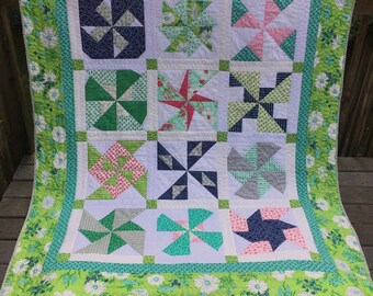Spinning In The Rain Quilt