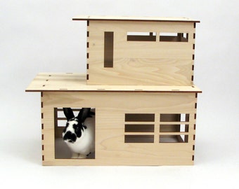 The Modernist play house for rabbits, chinchillas, and small animals