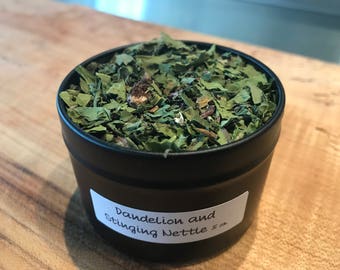 Dandelion and Stinging Nettle Tea, Organically Grown from No. 9 Farms