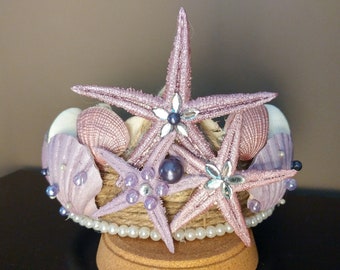 Mermaid Tiara "Amethyst"