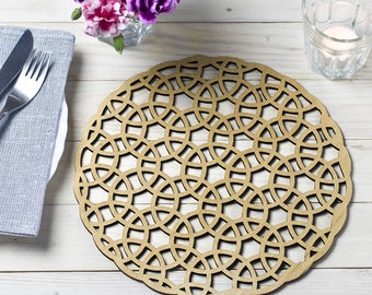 Abstract Circles Place Mats