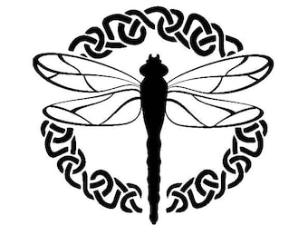 Outlander Dragonfly Vinyl Decal Sticker