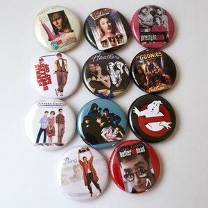 80's Movies Breakfast Club Say Anything Better off Dead 1inch Pinback Button