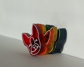 Boston Terrier Neodymium Magnet