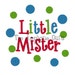 Little Mister -- Machine Embroidery Design