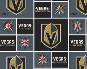 VEGAS GoLDEN KNiGHTS Hawaiian Plumeria Fabric Flower Hair PiCK / Clip/Pen ~ Professional Sports, NHL Team Spirit, Ice Hockey Fan, Las Vegas