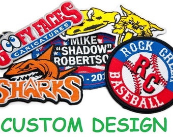 CUSTOM Wholesale Custom Patch Embroidered Patch Custom Embroidered Patch w/ FREE Shipping